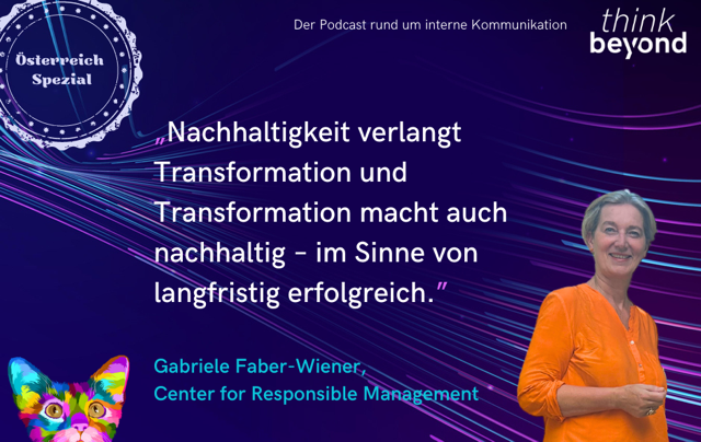 Podcast: Transformation und Nachhaltigkeit – wie schaffen wir die Wende?